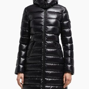 Moncler Shiny Black Puffer Jacket